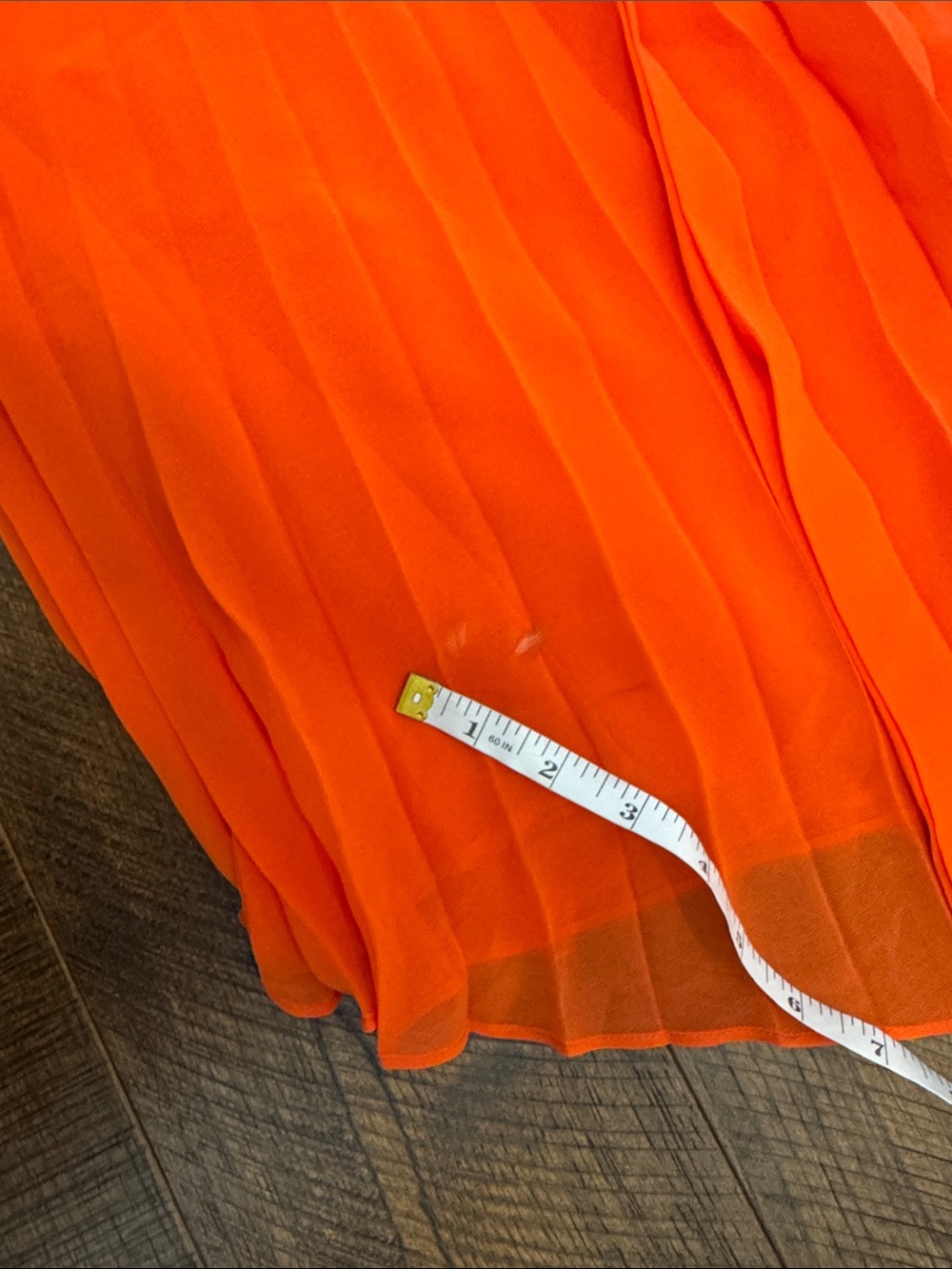 Jonathan Simkhai Sequoia SL Vneck Midi Dress in Flame - Picture 11 of 16